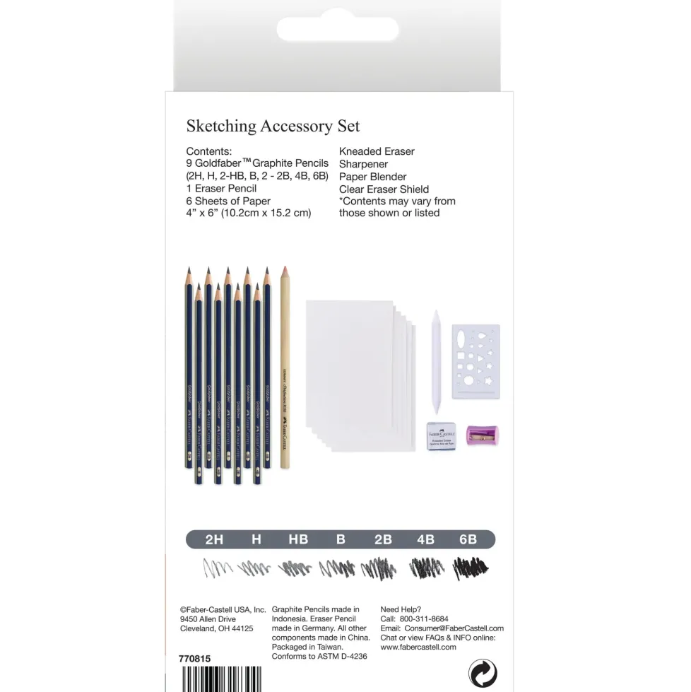 Faber-Castell Creative Studio Sketching Accessory Set