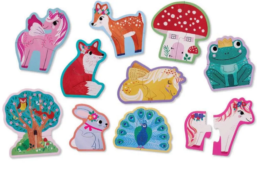 Crocodile Creek Let's Begin Puzzles - Unicorn