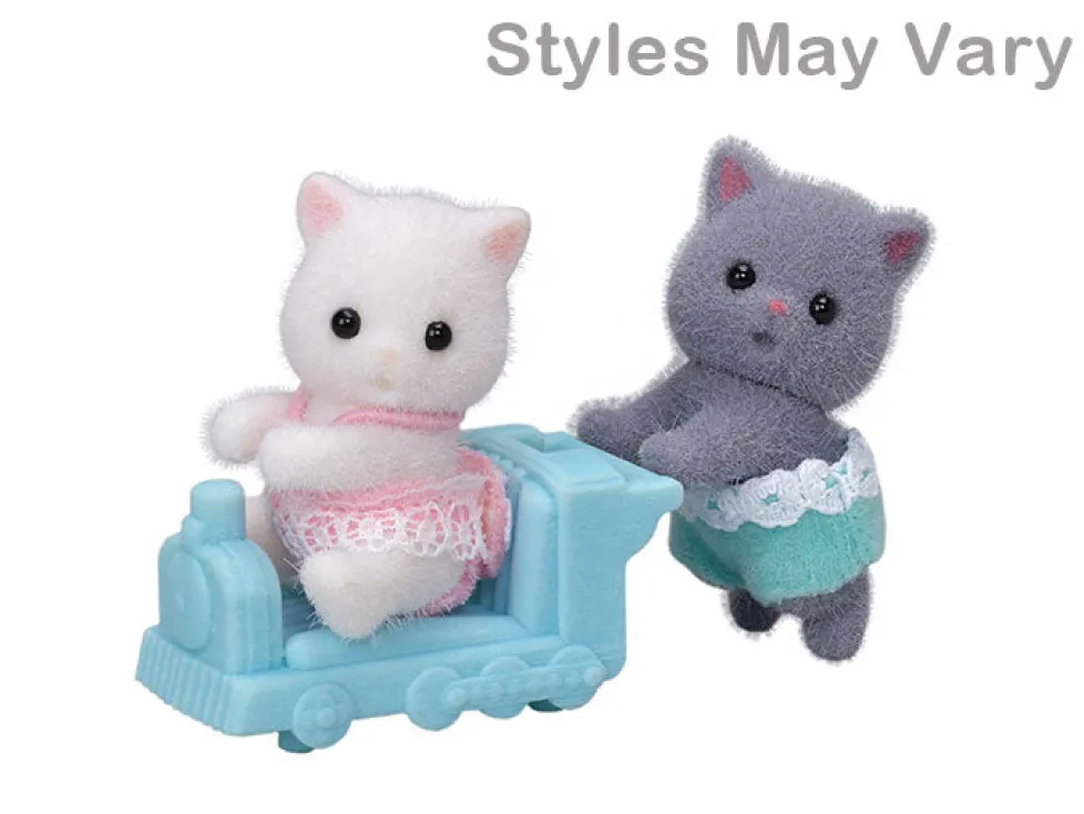 Calico Critters Persian Cat Twins