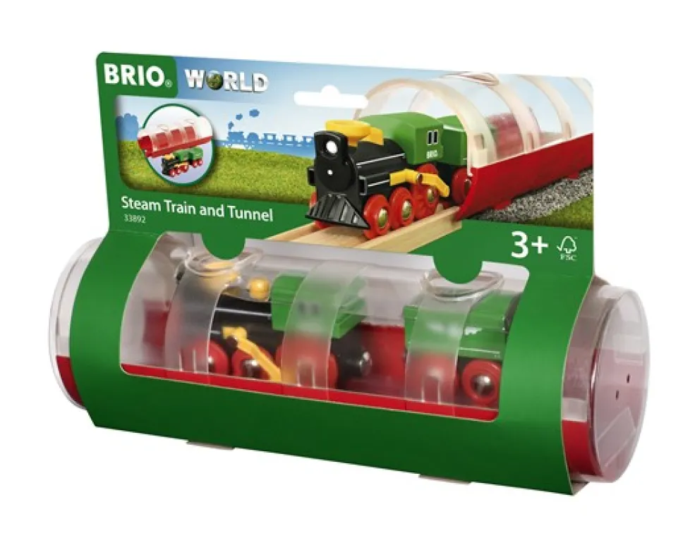 Brio Steam Train & Tunnel 33892