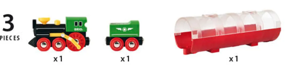 Brio Steam Train & Tunnel 33892