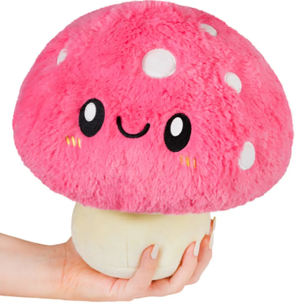 Squishable® Botanical Mini Pink Mushroom 7"