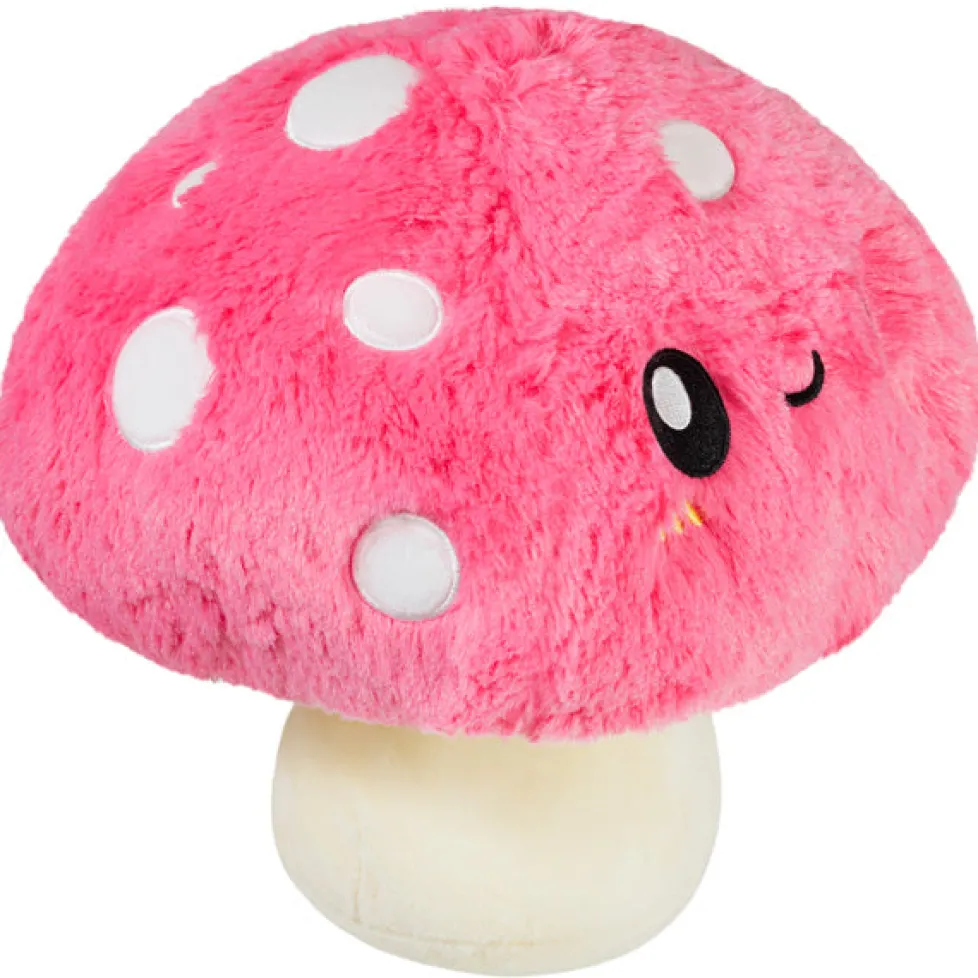 Squishable® Botanical Mini Pink Mushroom 7