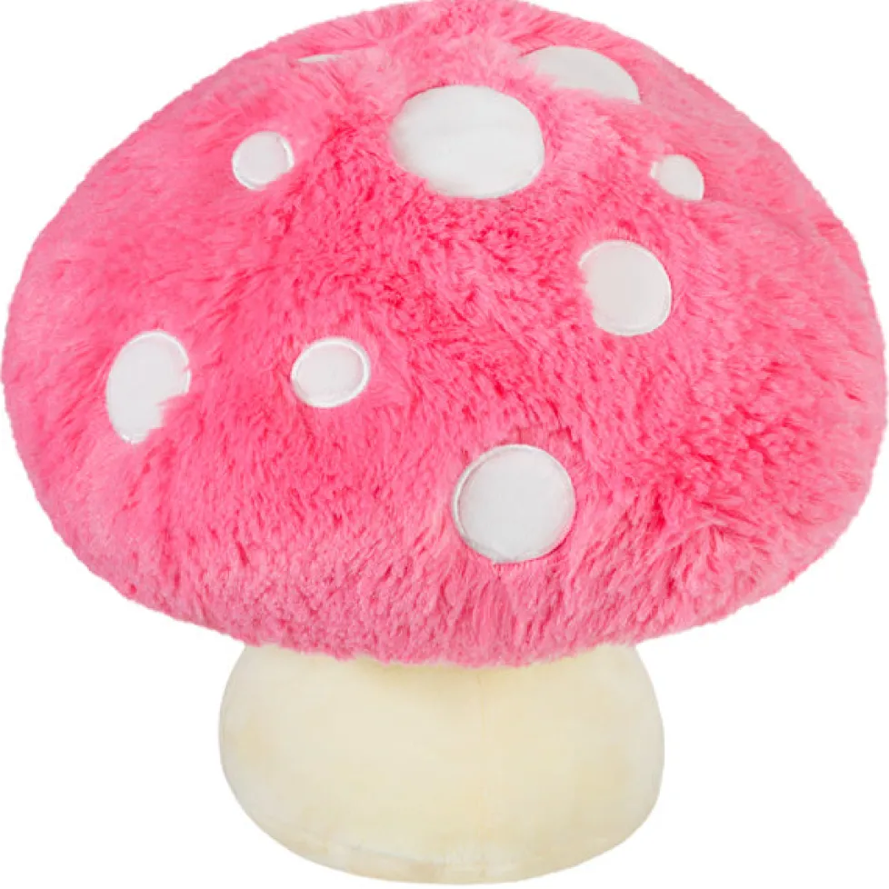 Squishable® Botanical Mini Pink Mushroom 7