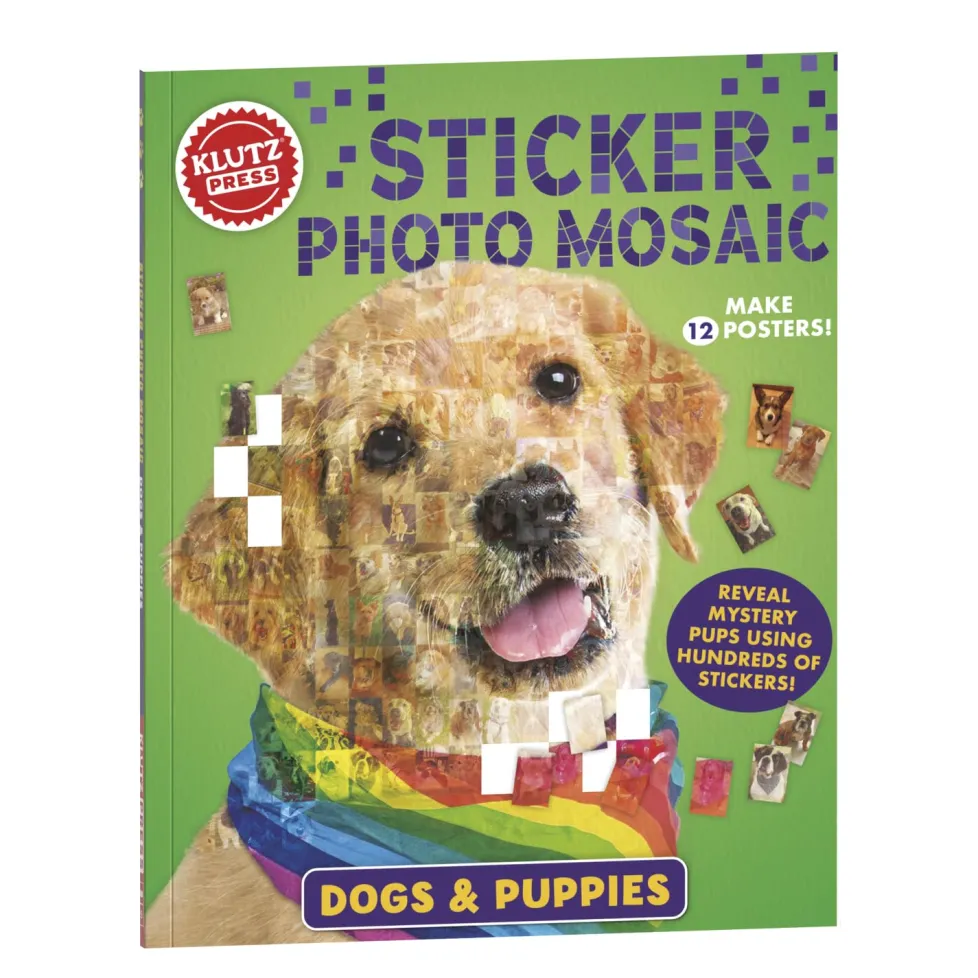 Klutz® Sticker Photo Mosaic: Dogs & Puppies