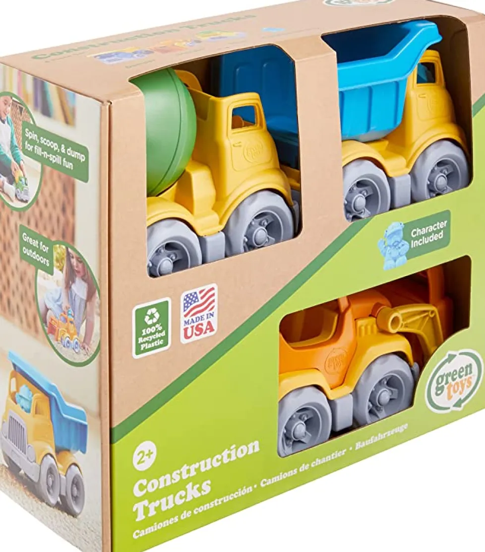 Green Toys Construction Trucks 3-Pack