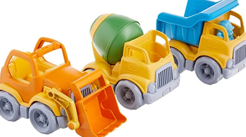 Green Toys Construction Trucks 3-Pack