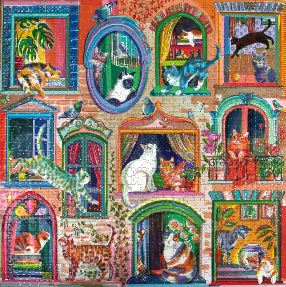 eeBoo 1000 Piece Puzzle Cats in Windows