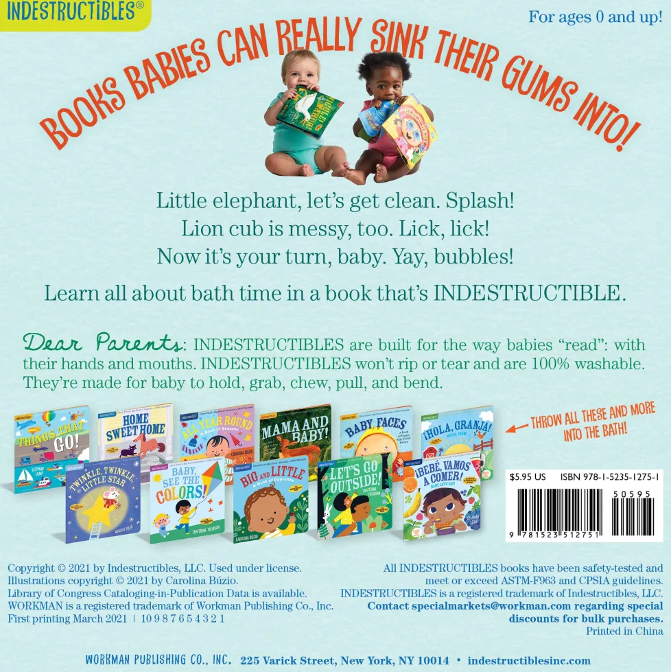 Indestructibles: It's Bath Time!