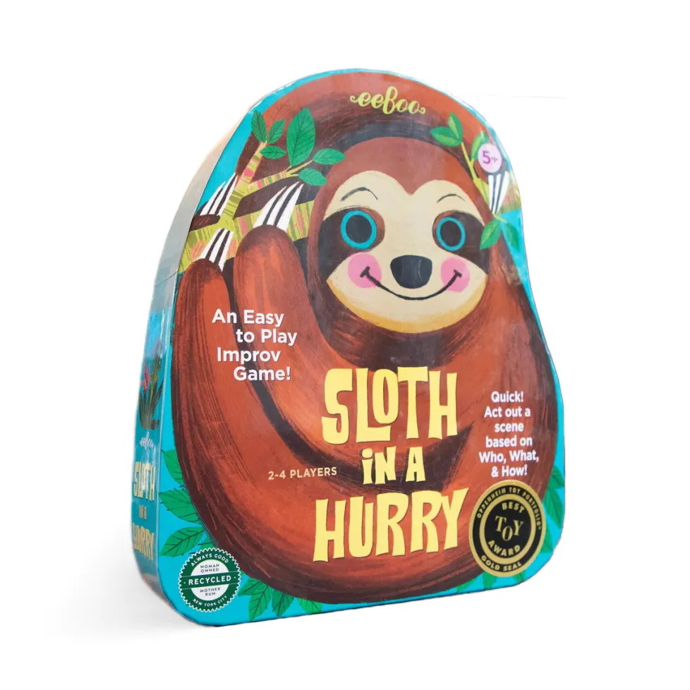 eeBoo Sloth in a Hurry: Improv Game