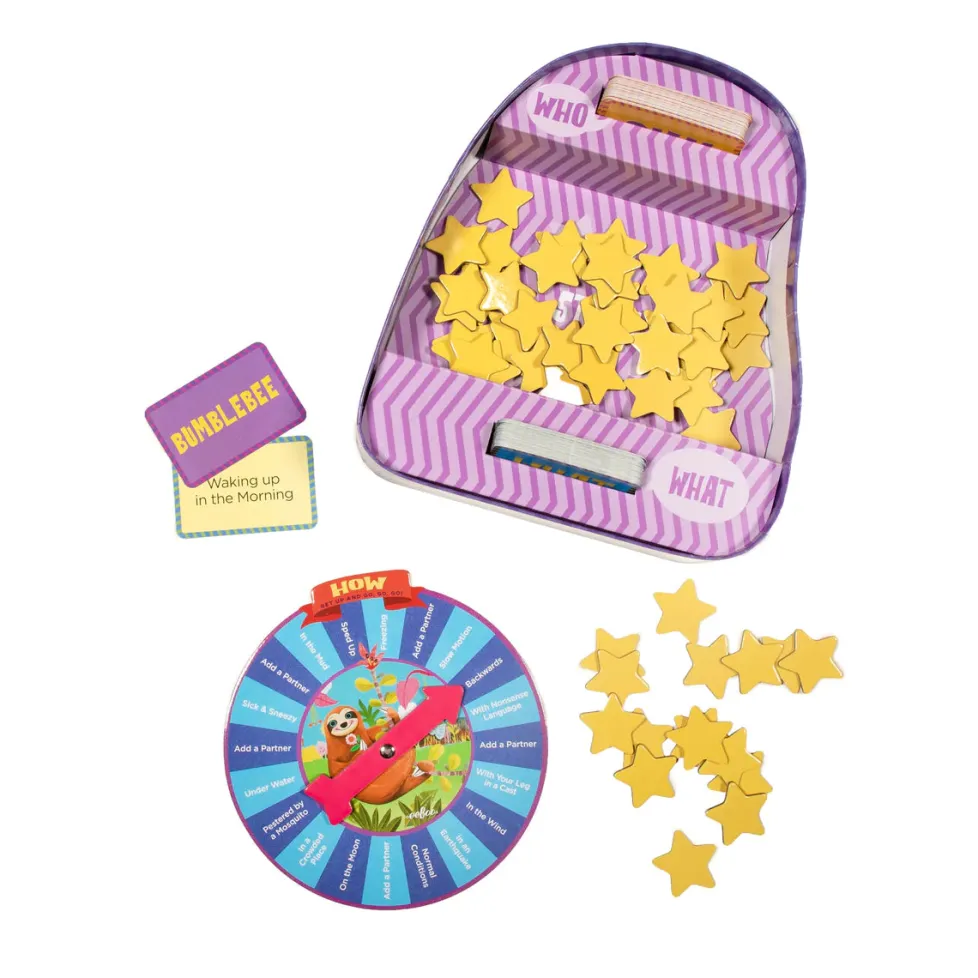 eeBoo Sloth in a Hurry: Improv Game