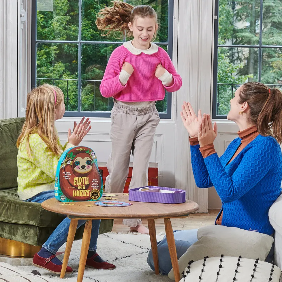 eeBoo Sloth in a Hurry: Improv Game