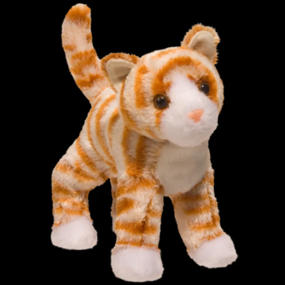 Douglas Hally Orange Striped Cat 8"
