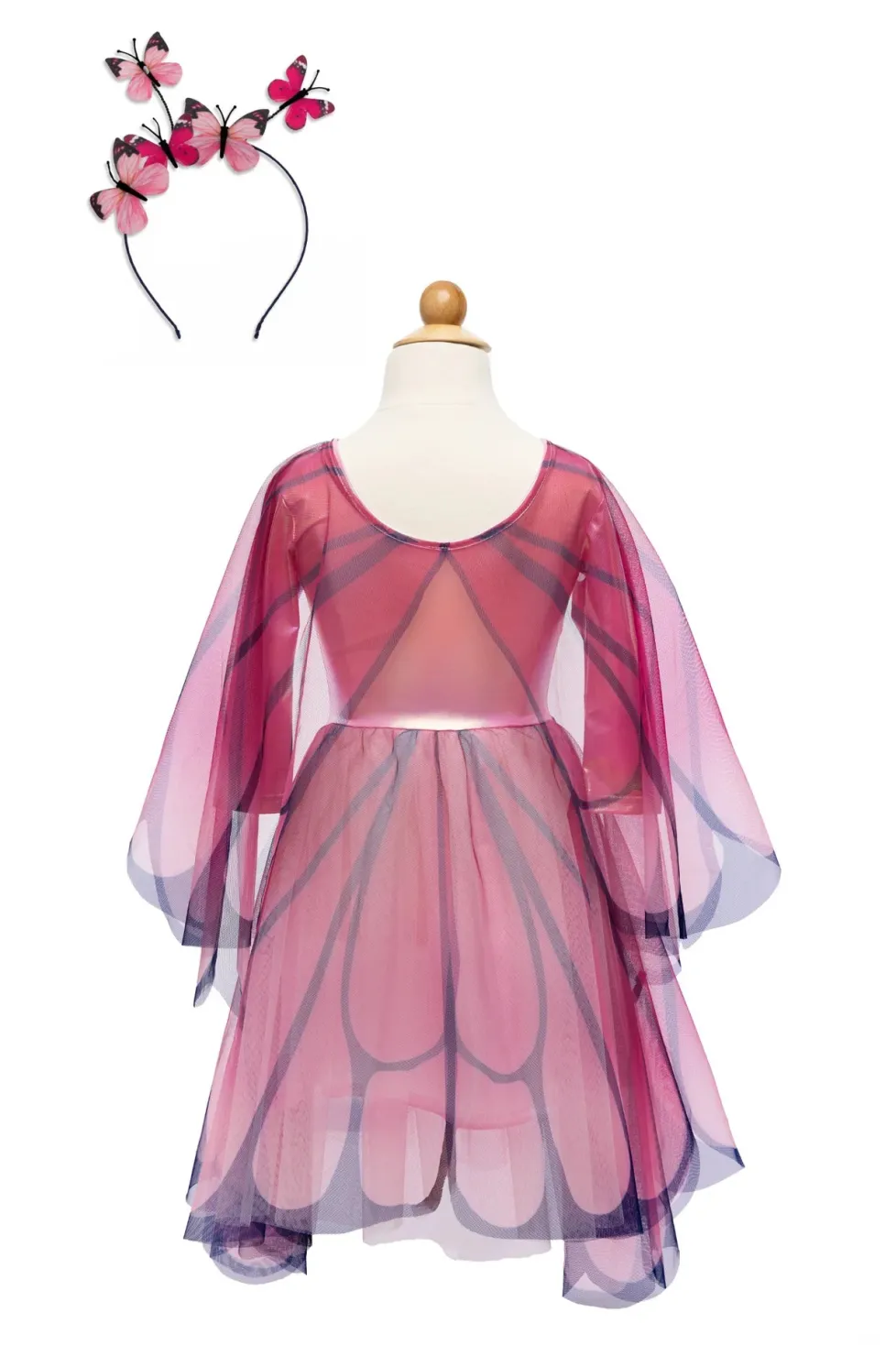 Great Pretenders Butterfly Twirl Dress with Wings 3/4