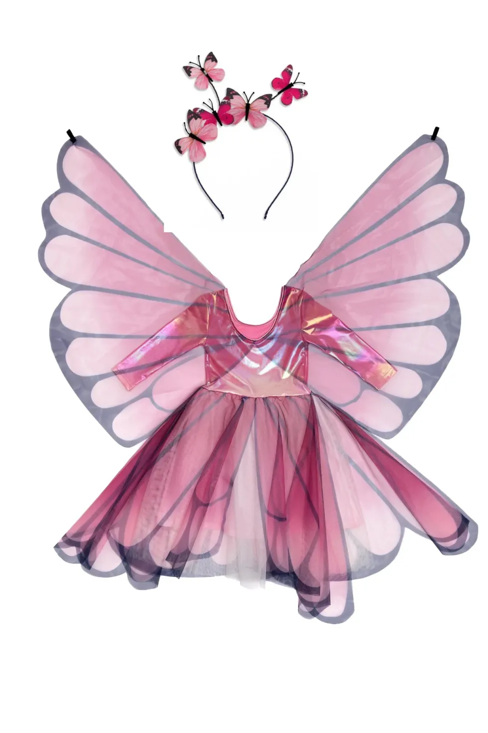 Great Pretenders Butterfly Twirl Dress with Wings 3/4