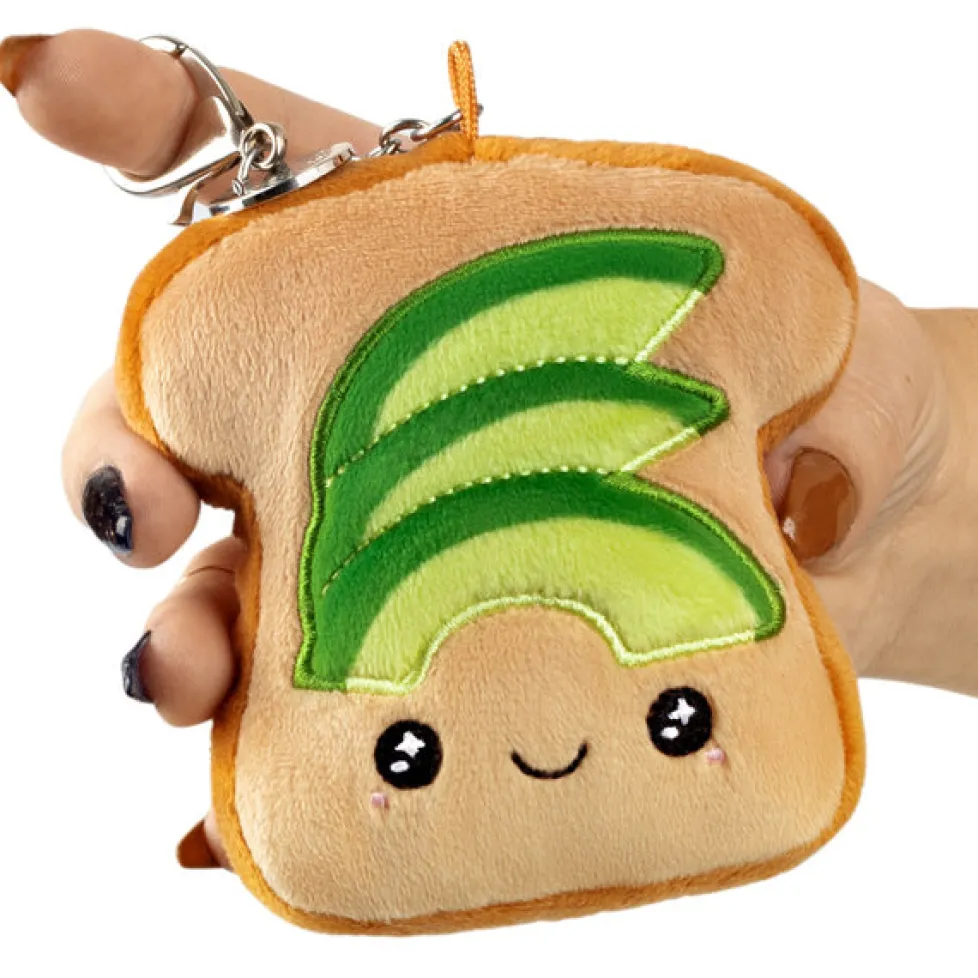 Squishable® Micro Keychain: Avocado Toast 3"