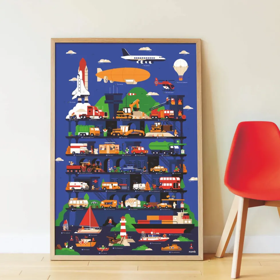 Poppik Discovery Posters - Vroom!