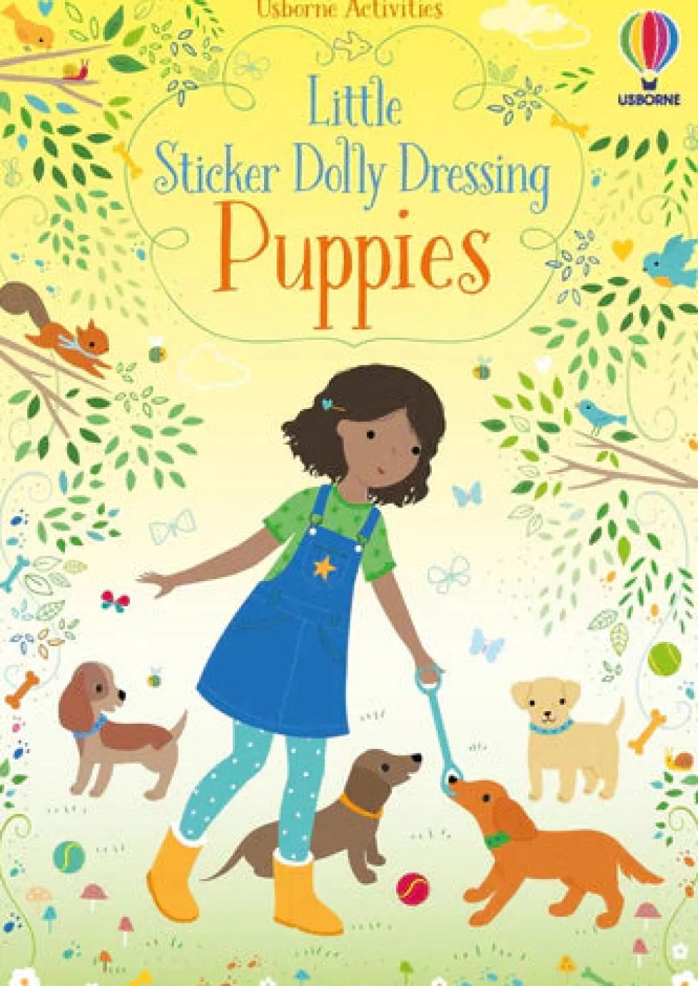 Usborne Little Sticker Dolly Dressing: Puppies