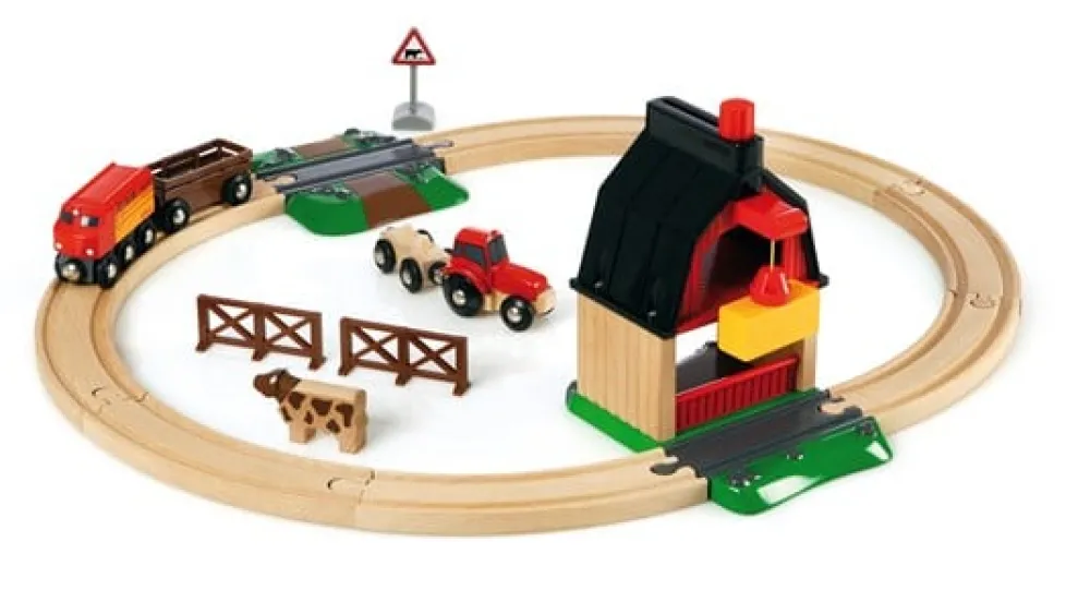 Brio Farm Railway Set 33719