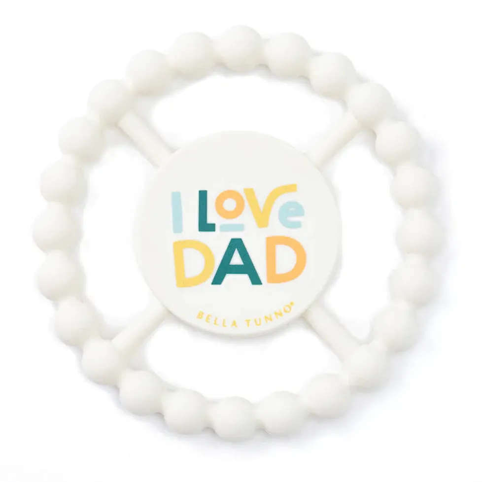 Bella Tunno Happy Teether: I Love Dad