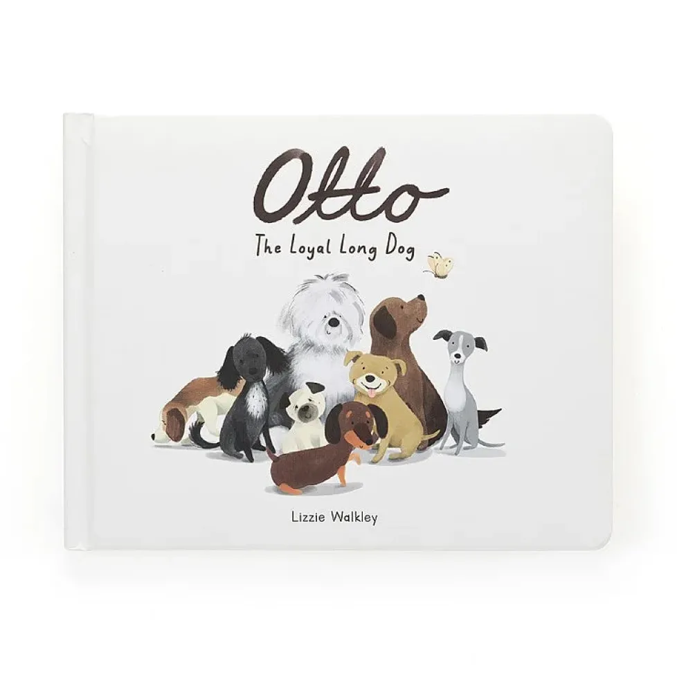 Jellycat Book Otto the Loyal Long Dog