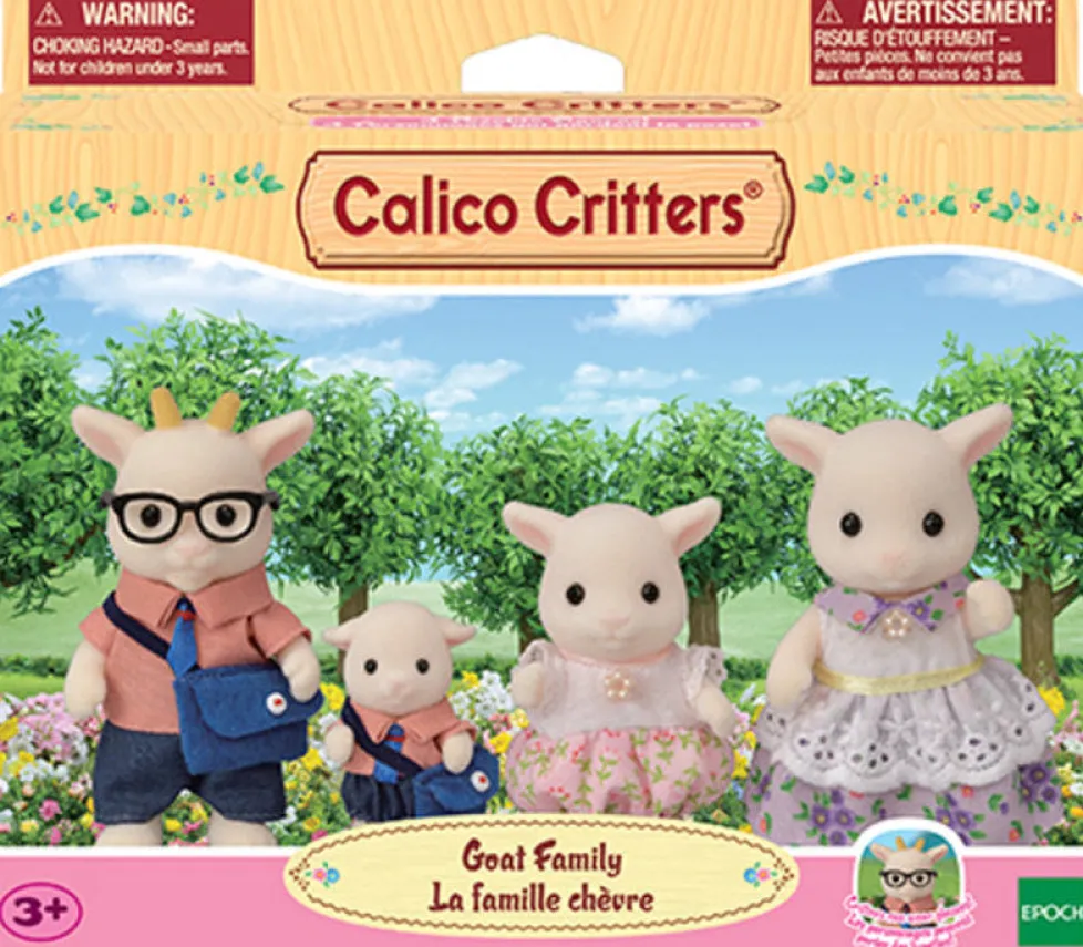 Calico Critters Brightfield Goat Family