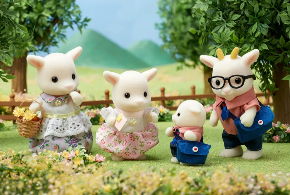 Calico Critters Brightfield Goat Family