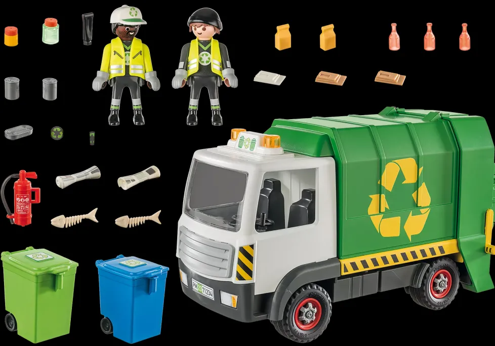 Playmobil City Action: Recycling Truck 71234