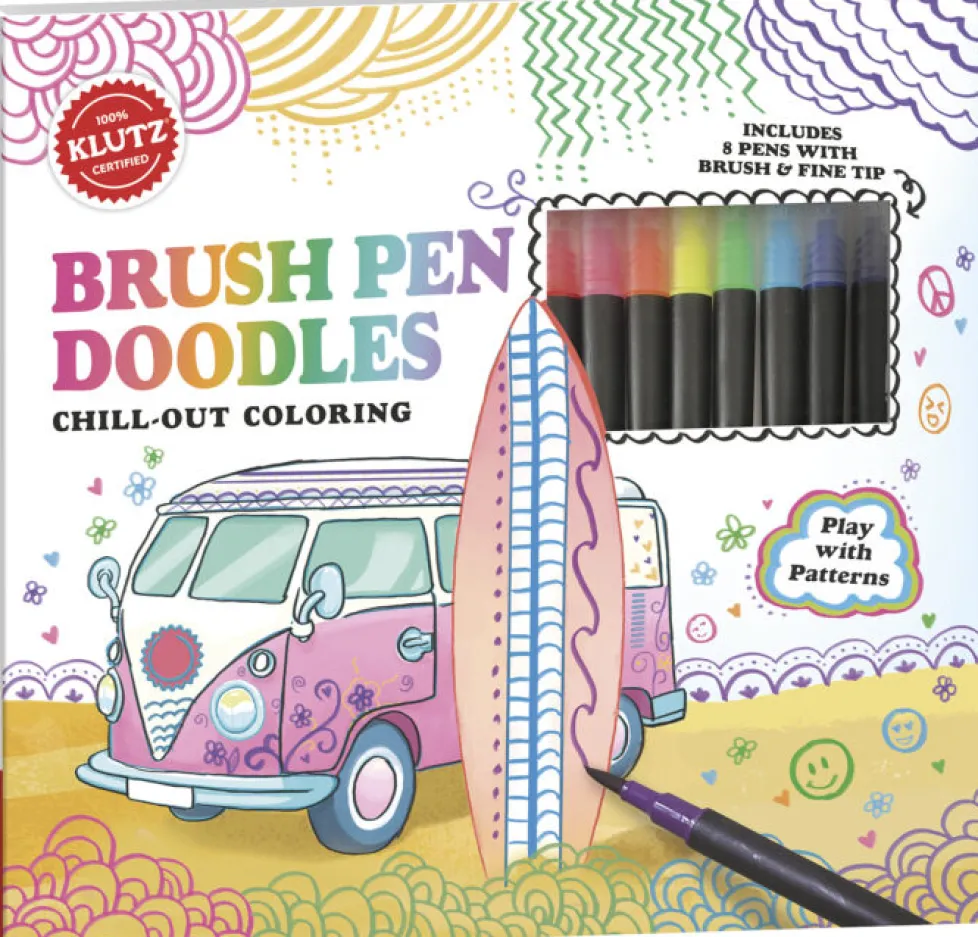 Klutz® Brush Doodle Pens