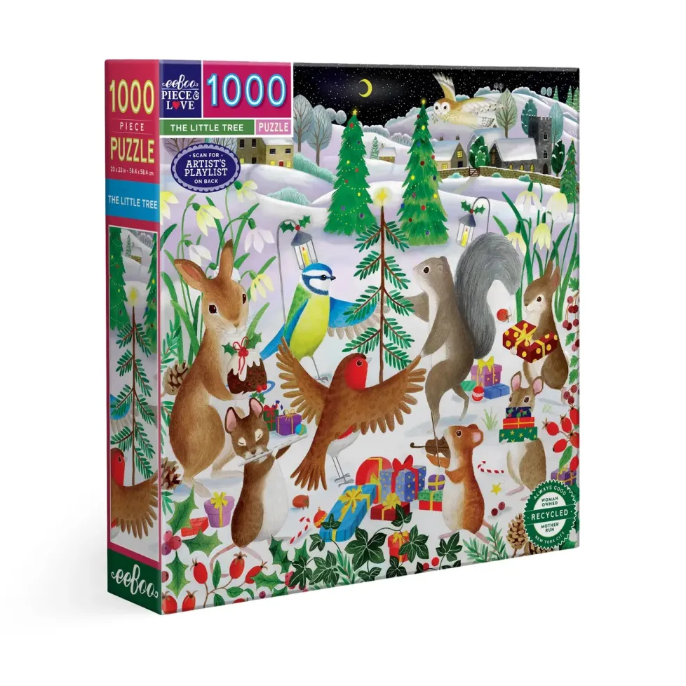 eeBoo 1000 Piece Puzzle The Little Tree