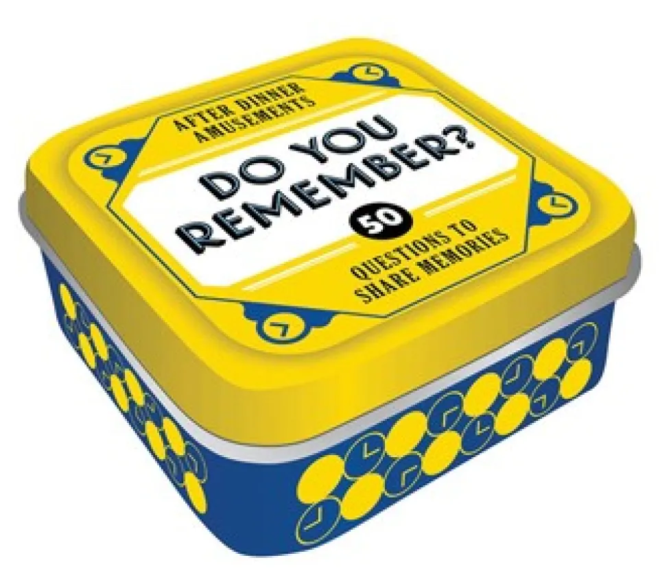 After Dinner Amusements: Do You Remember?