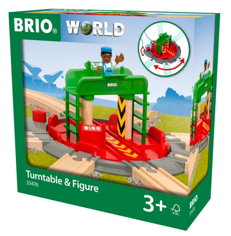Brio Turntable & Figure 33476