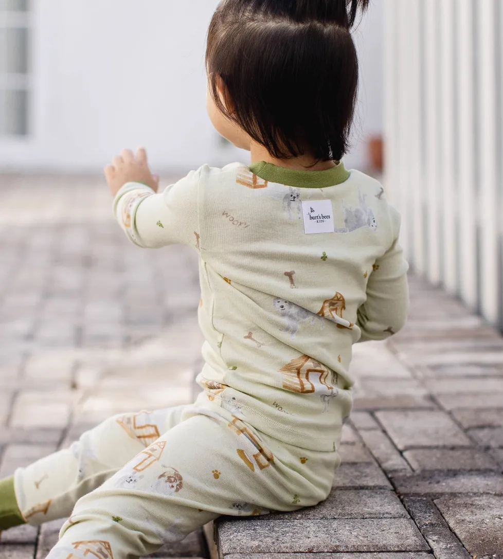 Burt's Bees Organic Two-Piece Pajamas Dog House