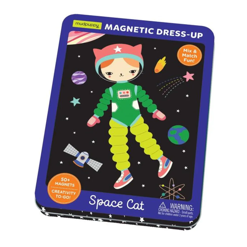 Mudpuppy Magnetic Dress-up - Space Cat