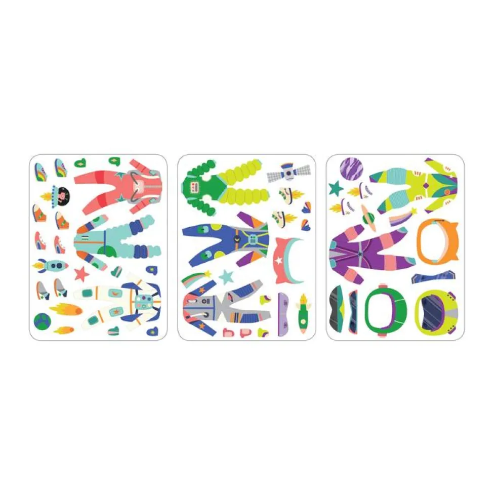 Mudpuppy Magnetic Dress-up - Space Cat