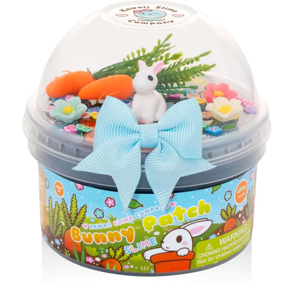 Kawaii Slime: Bunny Patch Cloud-Dough Slime