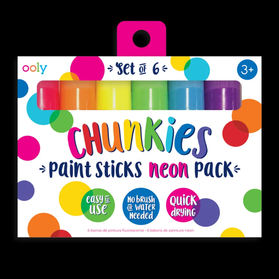Ooly Chunkies Paint Sticks - Neon