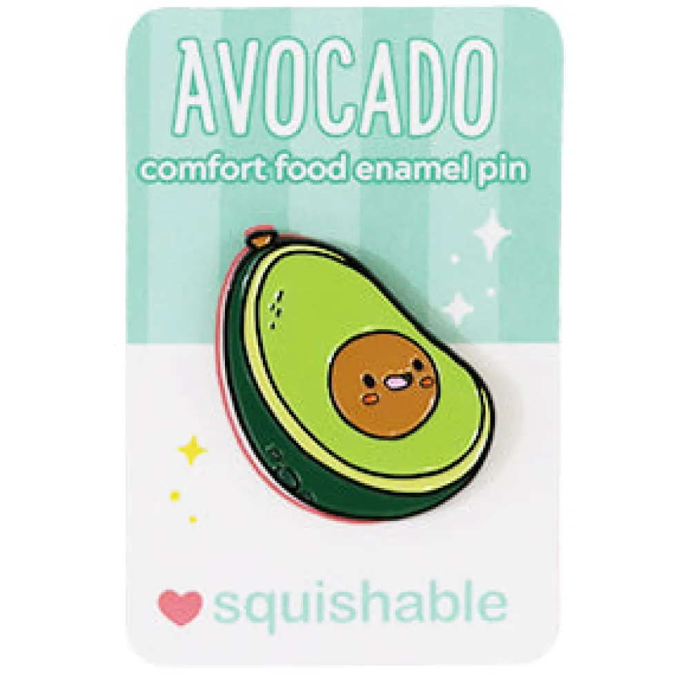 Squishable® Enamel Pin: Avocado