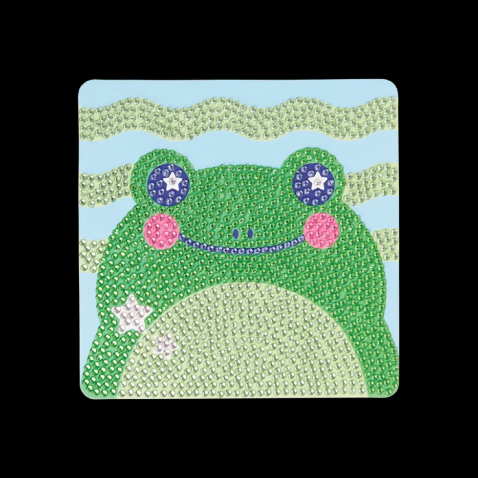 Ooly Razzle Dazzle DIY Gem Art Kit Funny Frog