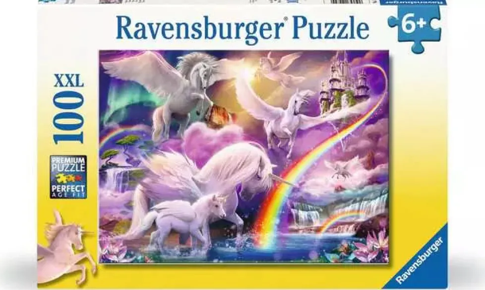 Ravensburger Puzzle 100 Piece Pegasus Unicorns