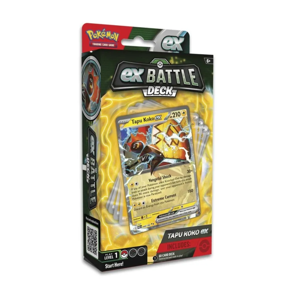 Pokémon TCG: Tapu Koko ex Battle Deck