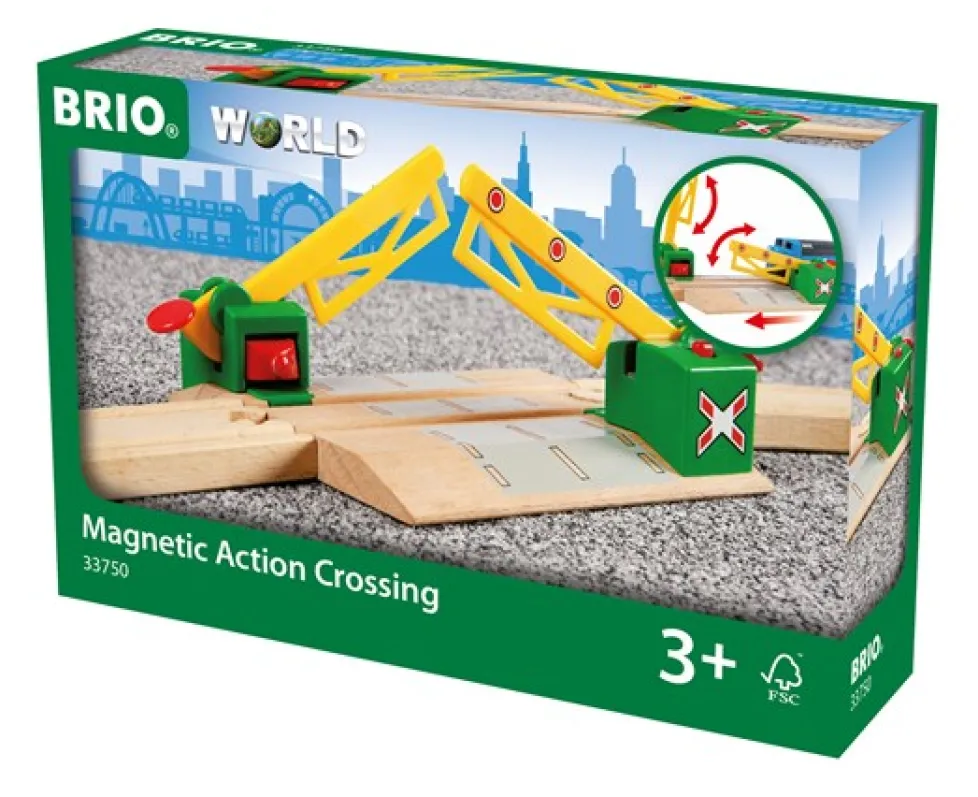 Brio Magnetic Action Crossing for Railway 33750