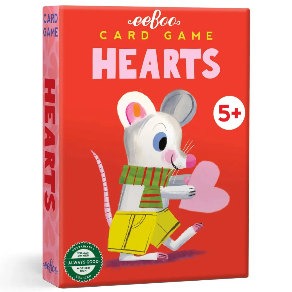 eeBoo Card Game Hearts