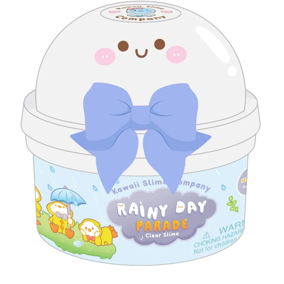 Kawaii Slime: Rainy Day Parade Clear Slime