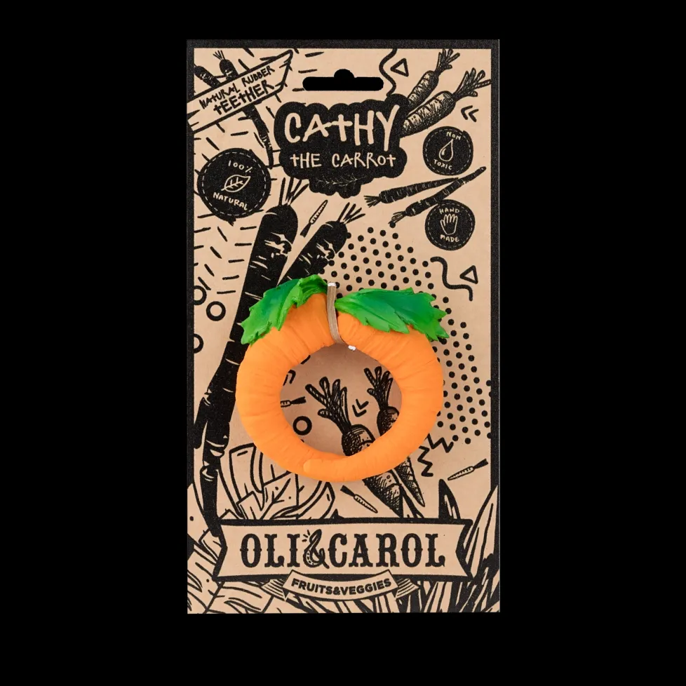 Oli & Carol Teether: Cathy the Carrot