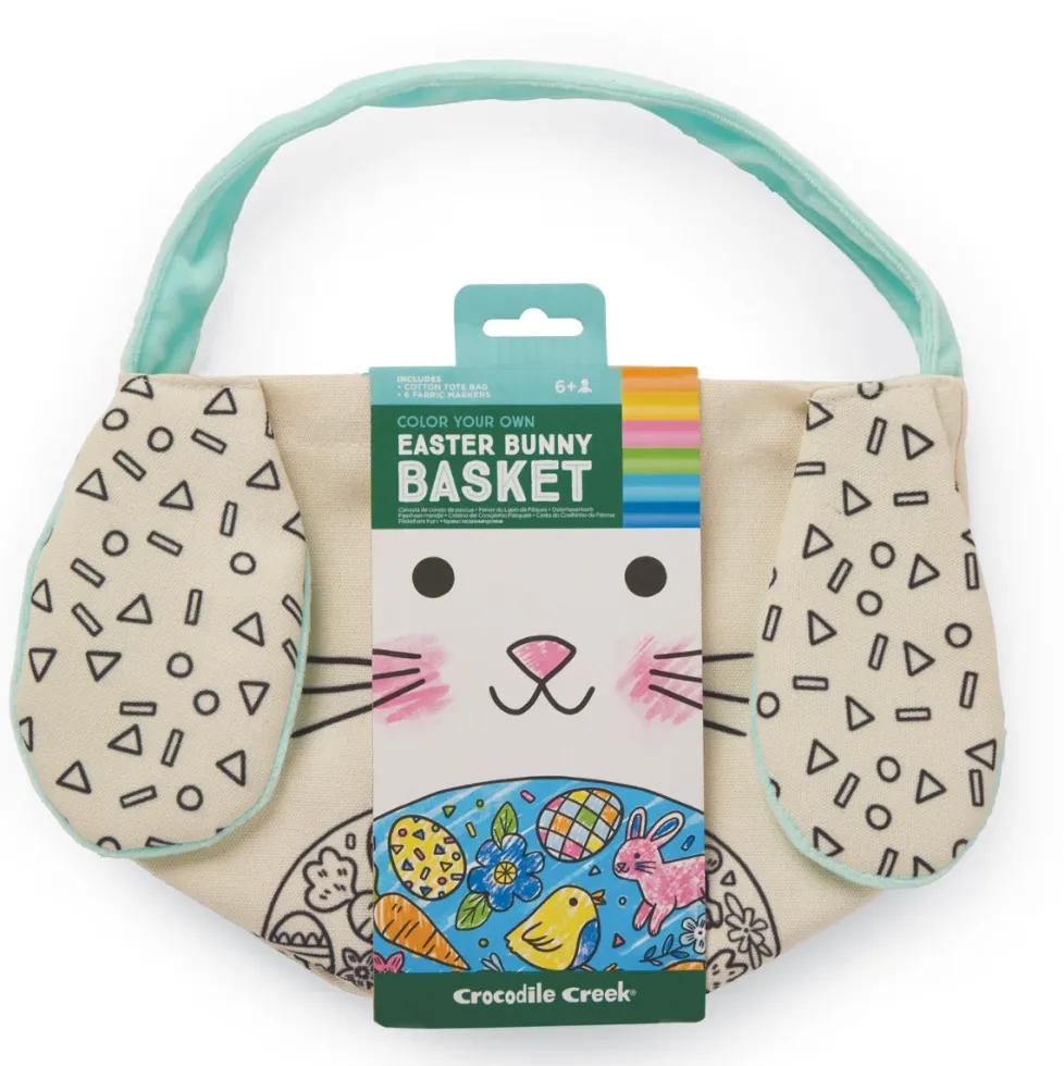 Crocodile Creek Color Your Own Bunny Basket