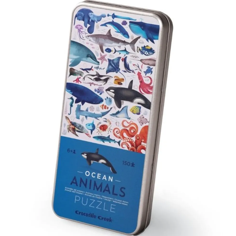 Crocodile Creek 150 piece Tin Puzzle Assortment