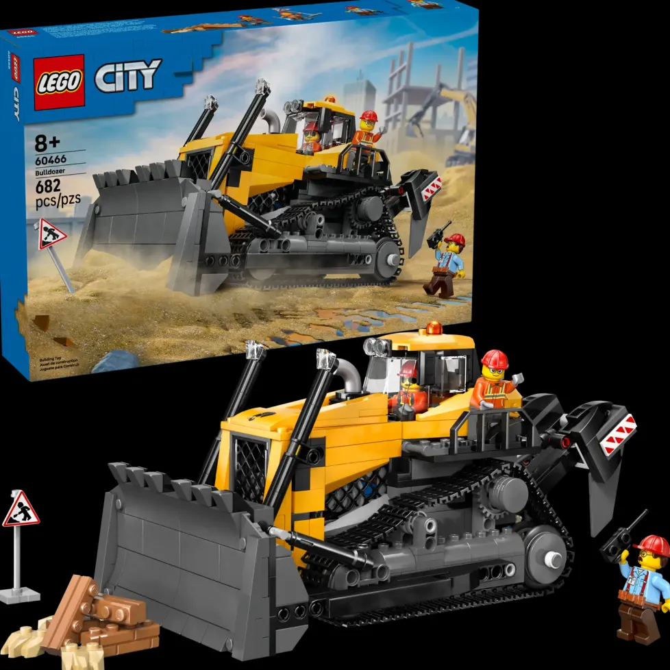 LEGO® City Yellow Bulldozer 60466
