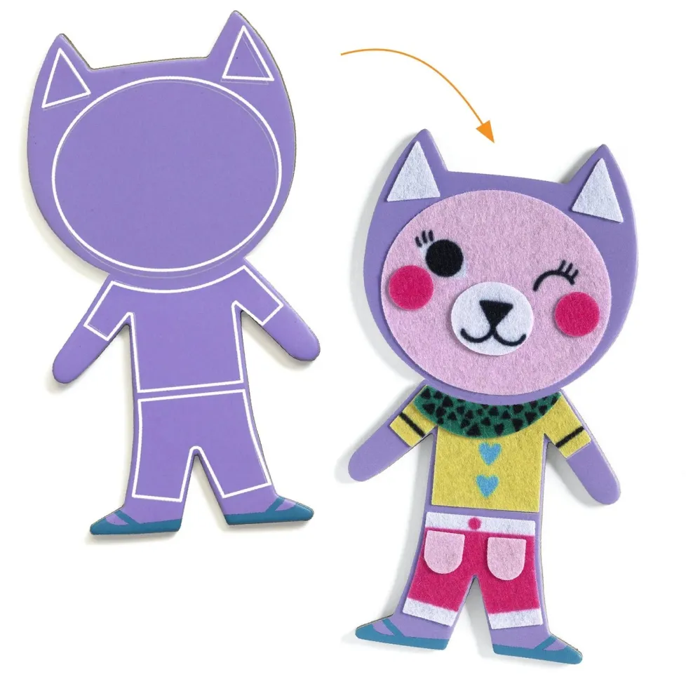 Djeco DIY Funky Family