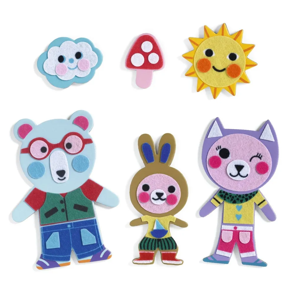 Djeco DIY Funky Family